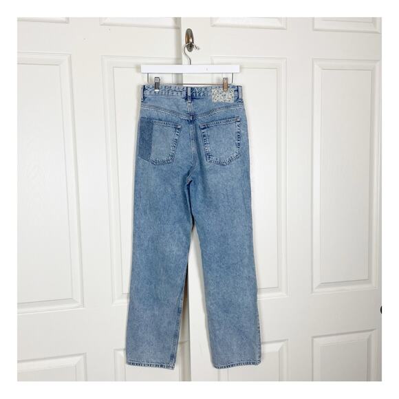 AG Clove Relaxed Vintage Straight Two Tone Jeans - Picture 6 of 10